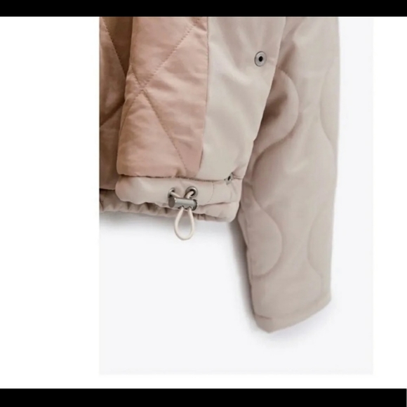 Zara faux leather buffer jacket - Picture 5 of 5